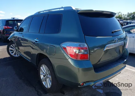 2008 Toyota Highlander Hybrid из США, поврежденный, VIN JTEEW41A282008664